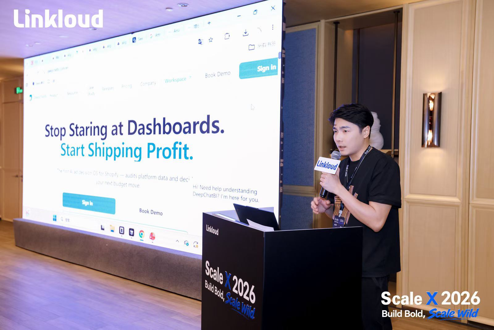 DeepChatBI Founder at Linkloud Scale X 2026