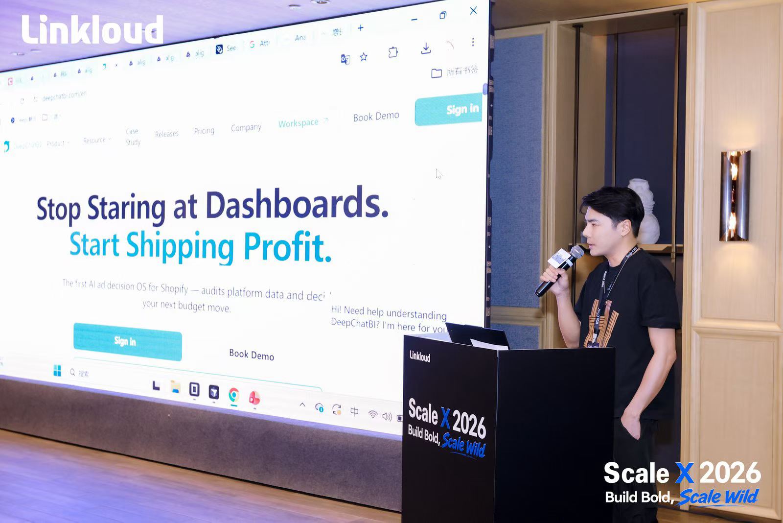 DeepChatBI Linkloud Scale X community